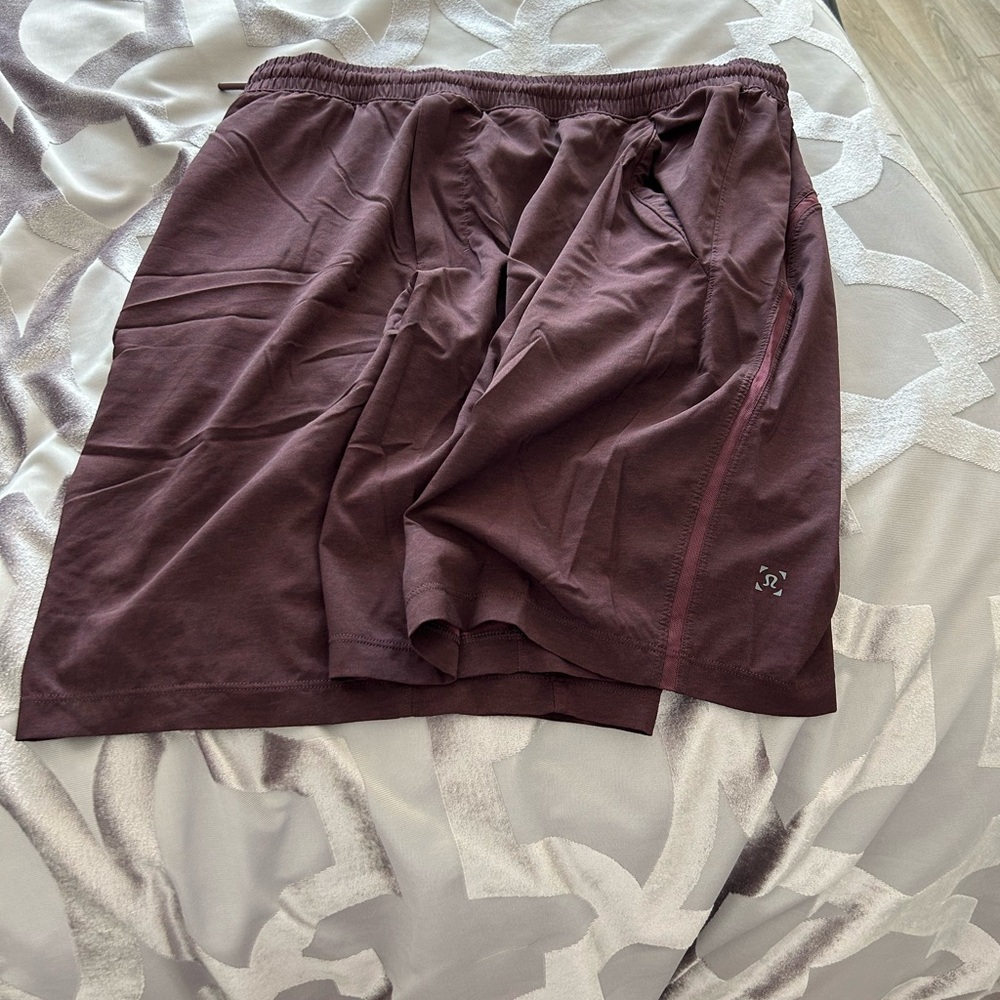 Lululemon Athletica Brown Athletic Shorts